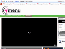 Tablet Screenshot of 4menu.gr